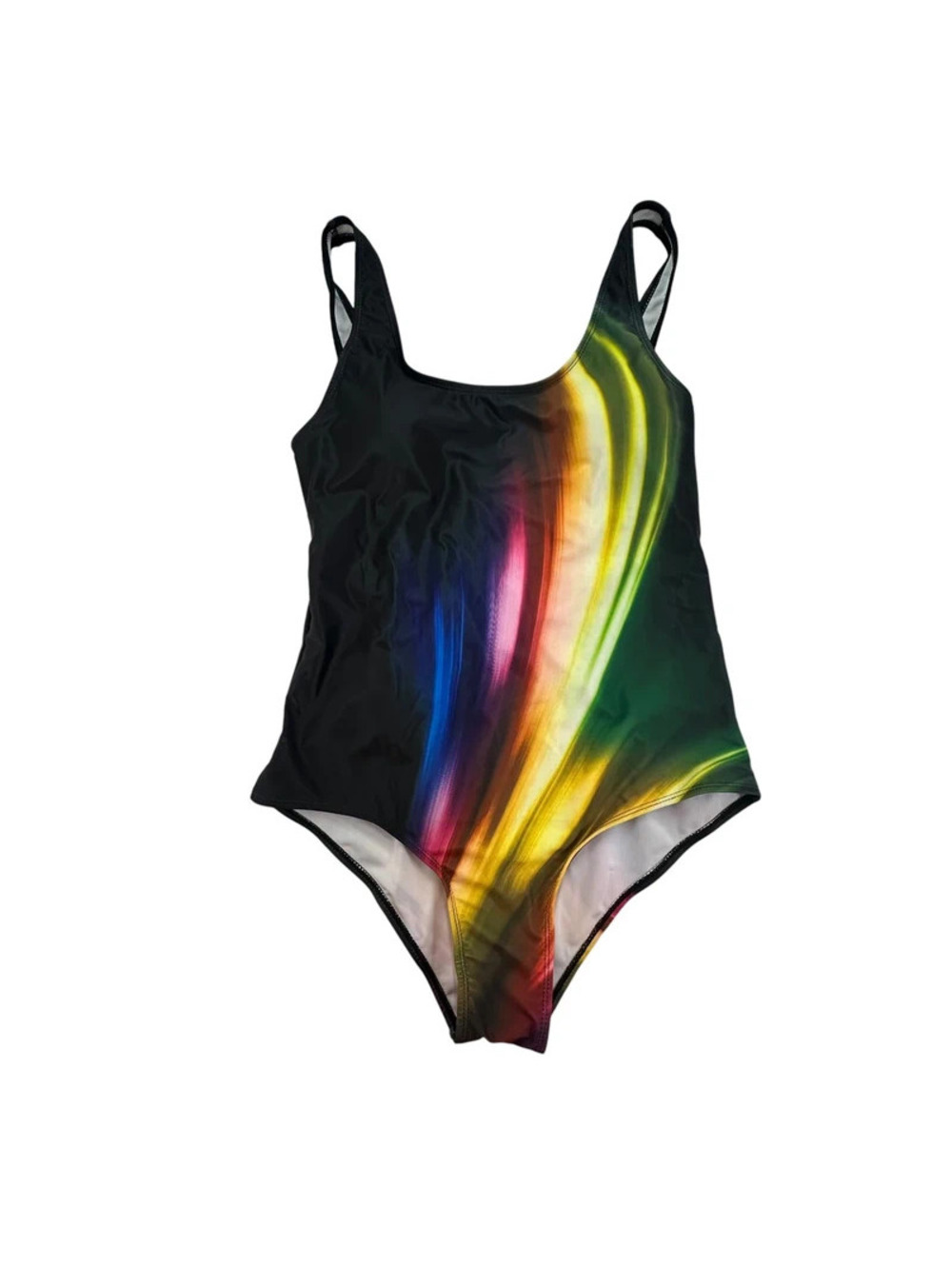 Women’s one piece rainbow swimsuit